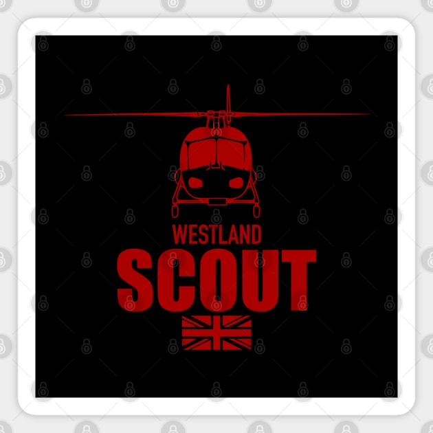 Westland Scout Magnet by TCP